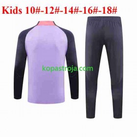 Liverpool Barn Tränings Sweatshirtställ Lila 2023/24